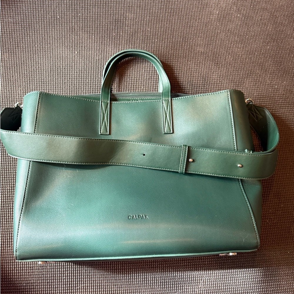 Calpak Haven 15" Laptop Tote Bag in Forest
